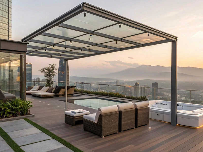 Pergola & Glass House Installation